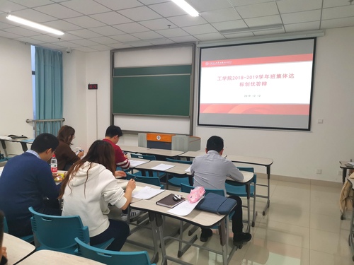 20191216 工學(xué)院舉辦首屆班集體達(dá)標(biāo)創(chuàng)優(yōu)評(píng)選會(huì) (1)