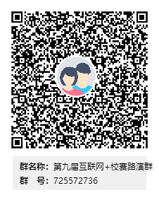 第九屆互聯(lián)網(wǎng)+校賽路演群群二維碼