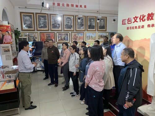 20190412-文理學(xué)院組織黨員教師參觀紅色記憶展覽館-文理學(xué)院-徐紹康-01