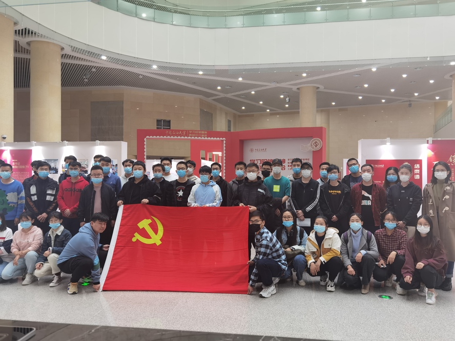 20201029 校區(qū)工學院學生第一黨支部和第二黨支部聯(lián)合開展主題黨日活動 (1)