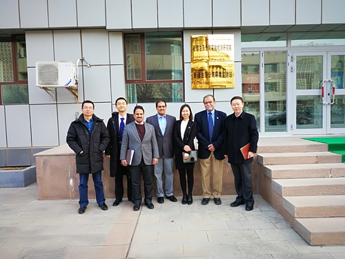 20171206 法赫德國王大學(xué)訪問實(shí)驗(yàn)監(jiān)測研究院
