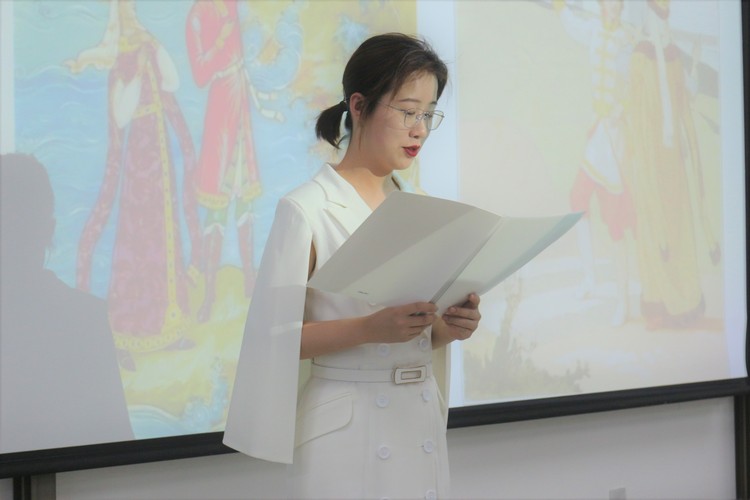 20191111文理學(xué)院俄語(yǔ)專業(yè)舉辦普希金詩(shī)歌晚會(huì)