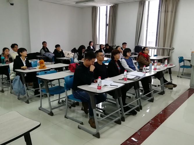 20191126-文理學(xué)院組織開展2019年大學(xué)生創(chuàng)新創(chuàng)業(yè)訓(xùn)練計劃中期答辯 (2)