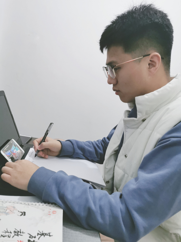 學(xué)生黨員代表王振豫
